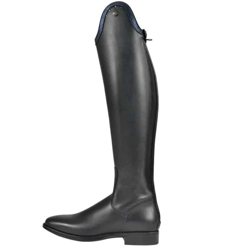 Tricolore Puro Duo Blue Glitter Blue Riding Boots - Image 3