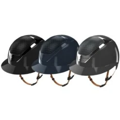 Helmet Kask Starlady Pure Shine Chrome Brown Strap