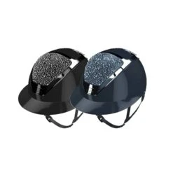 Helmet Kask Starlady Pure Shine Chrome Crystals Galuchat
