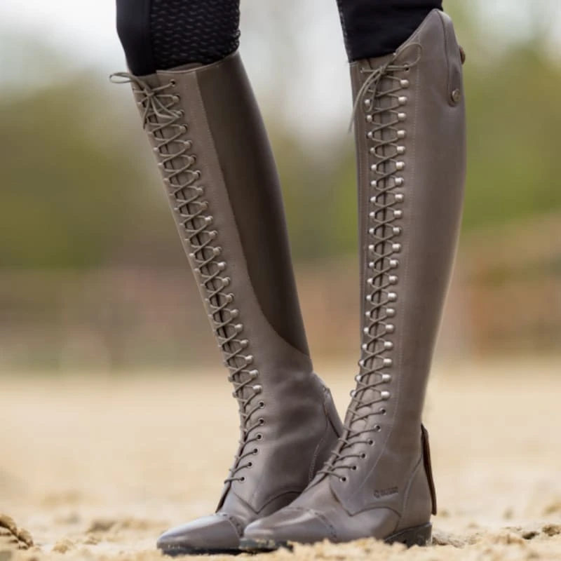 Busse Laval Riding Boots Grey - Image 4