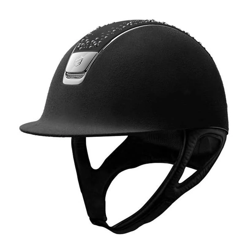 Helmet Samshield Alcantara Night Pearl Chrome Silver - Image 4