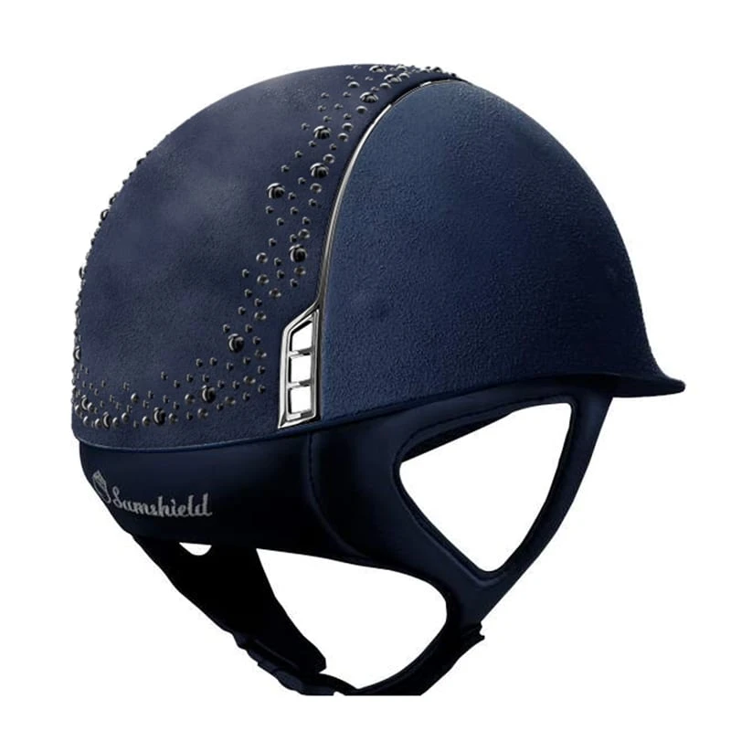 Helmet Samshield Alcantara Night Pearl Chrome Silver - Image 3