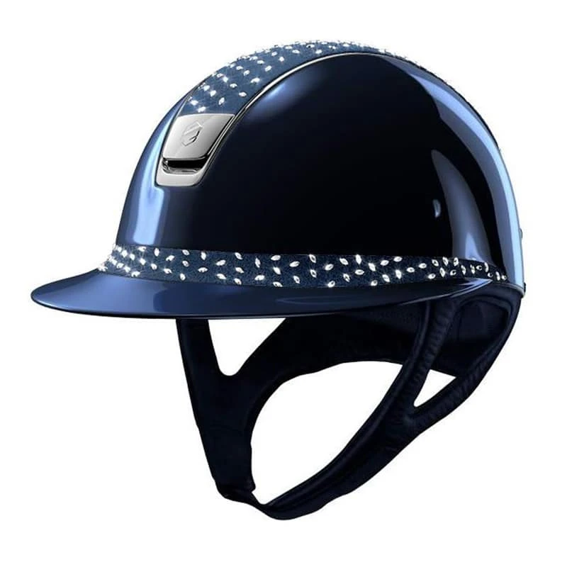 Helmet Samshield Miss Shield Glossy Crystal Comet Chrome Silver - Image 4