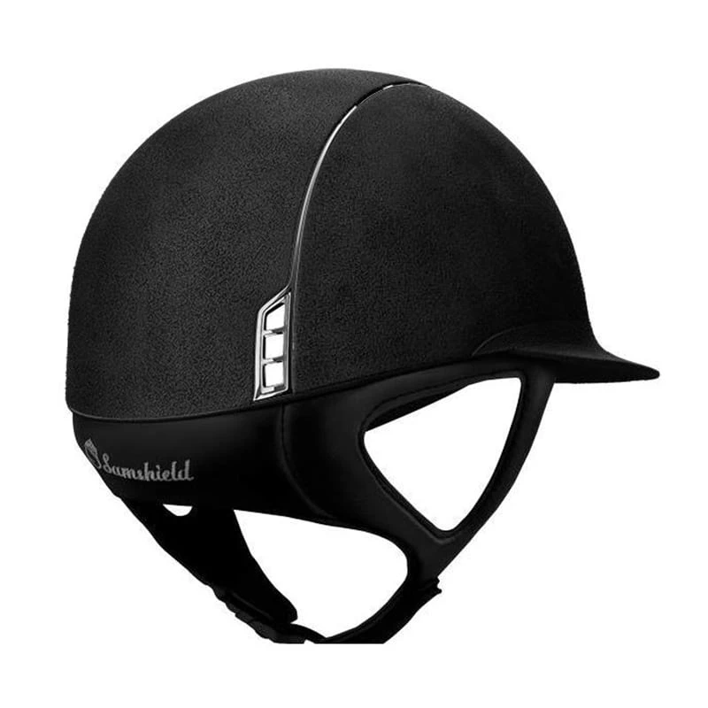 Helmet Samshield Miss Shield Alcantara Chrome - Image 3