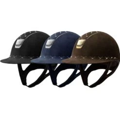 Helmet Samshield Miss Shield Alcantara Lozenge Chrome