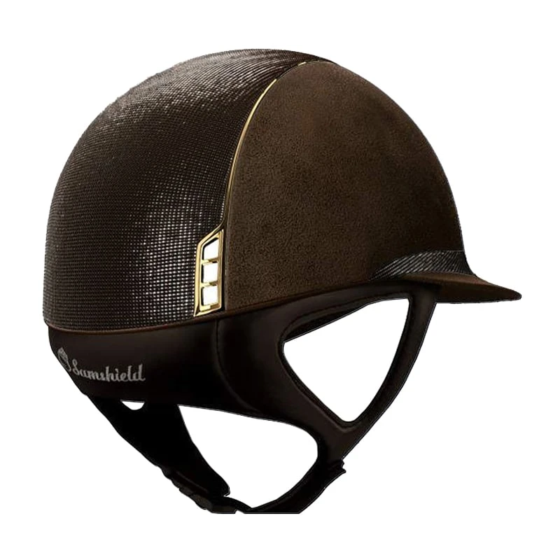 Helmet Samshield Miss Shield Alcantara Shimmer Chrome - Image 7