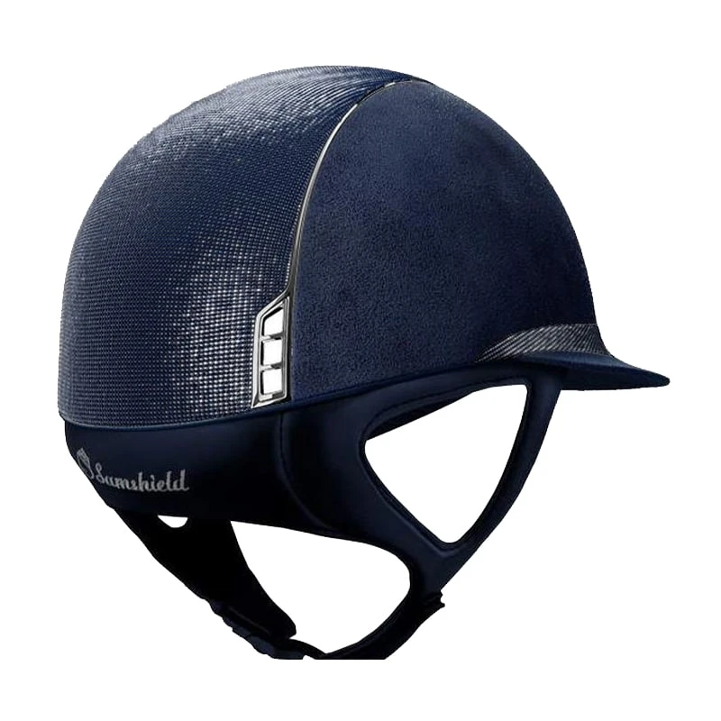 Helmet Samshield Miss Shield Alcantara Shimmer Chrome - Image 5