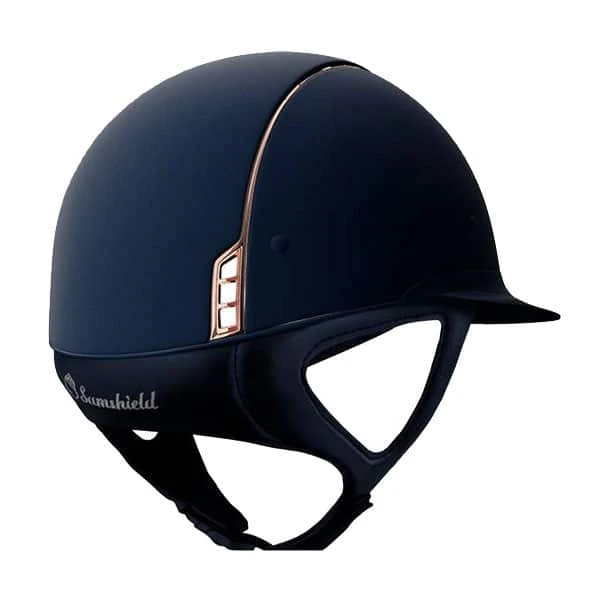 Helmet Samshield Miss Shield Shadowmatt Crystal Fabric Rose Gold - Image 5
