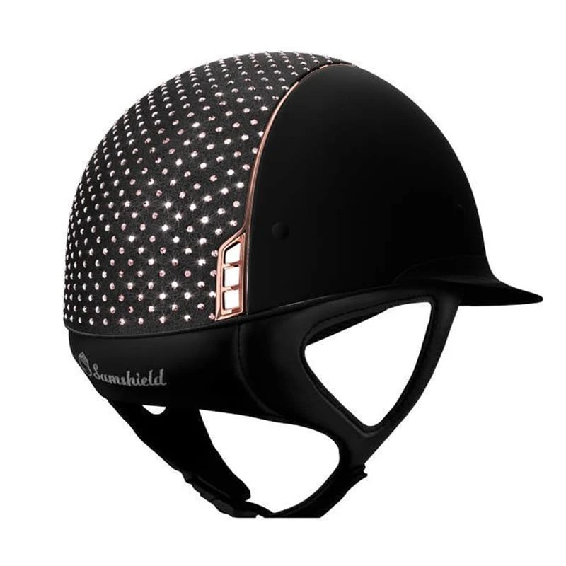 Helmet Samshield Miss Shield Shadowmatt Sparkling Rosegold - Image 3