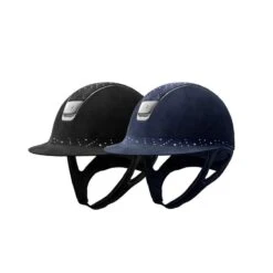 Helmet Samshield Miss Shield Alcantara Aztec Chrome Silver