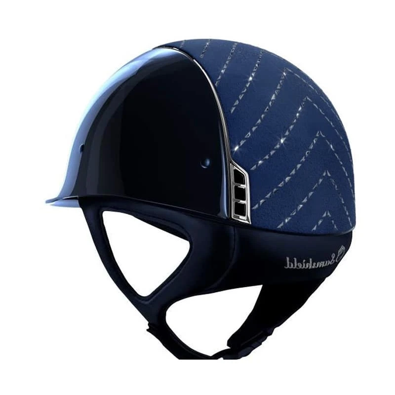 Helmet Samshield Glossy Chevron Chrome Silver - Image 3