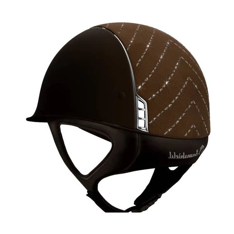 Helmet Samshield Shadowmatt Chevron Chrome Silver - Image 3