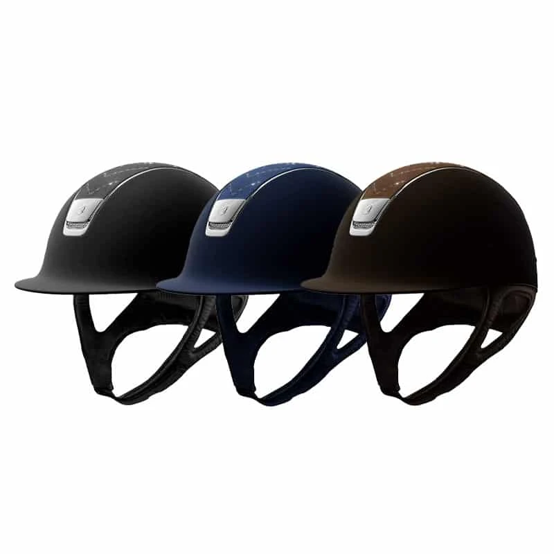 Helmet Samshield Shadowmatt Chevron Chrome Silver