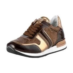 Sneakers De Niro Roseto Bronzo